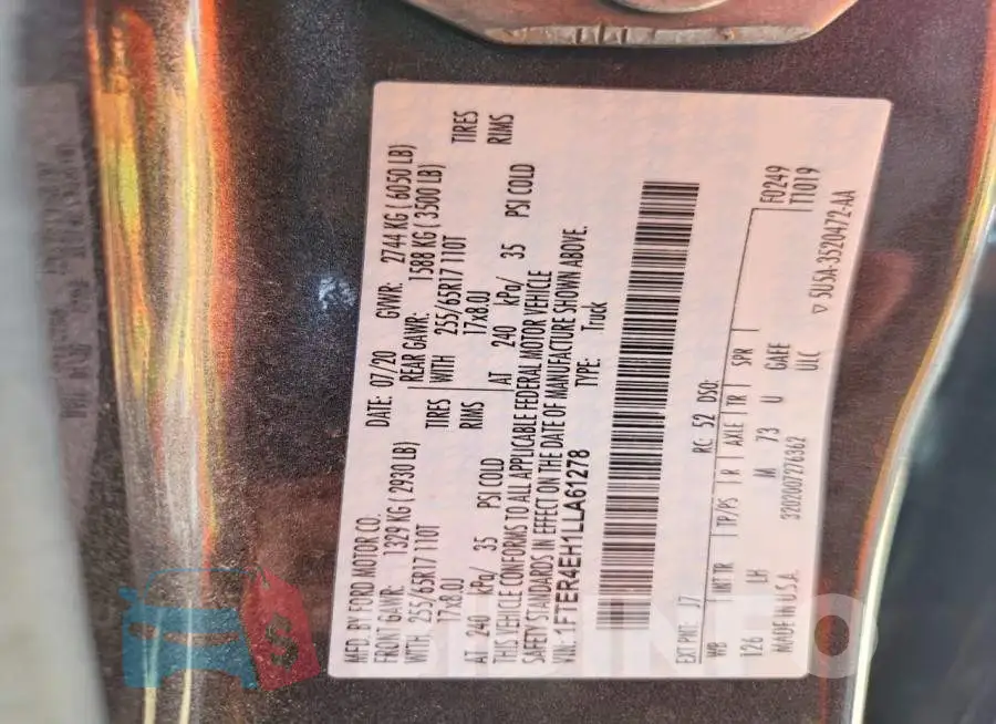 1FTER4EH1LLA61278 Photo# 12