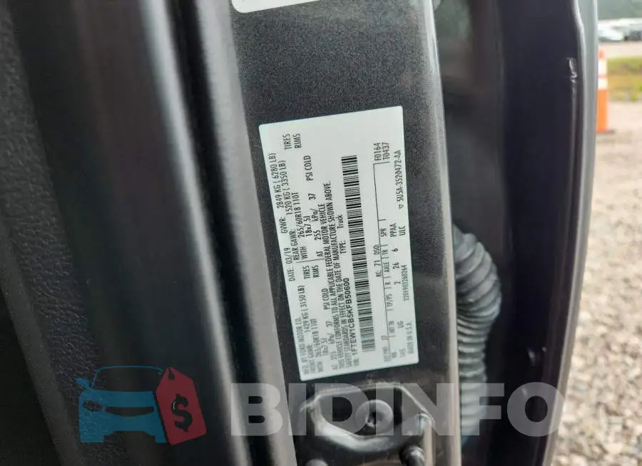 1FTEW1CB5KFB50600 Photo# 12