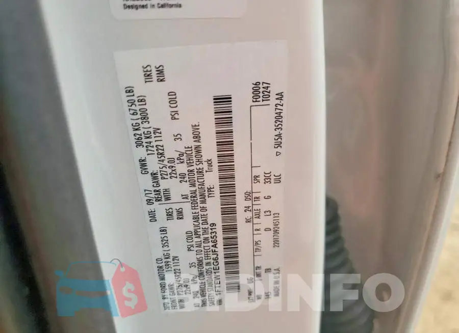 1FTEW1EG6JFA65319 Photo# 12