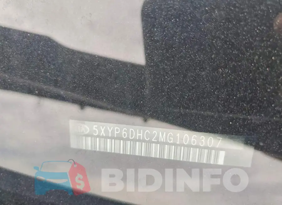 5XYP6DHC2MG106307 Photo# 13