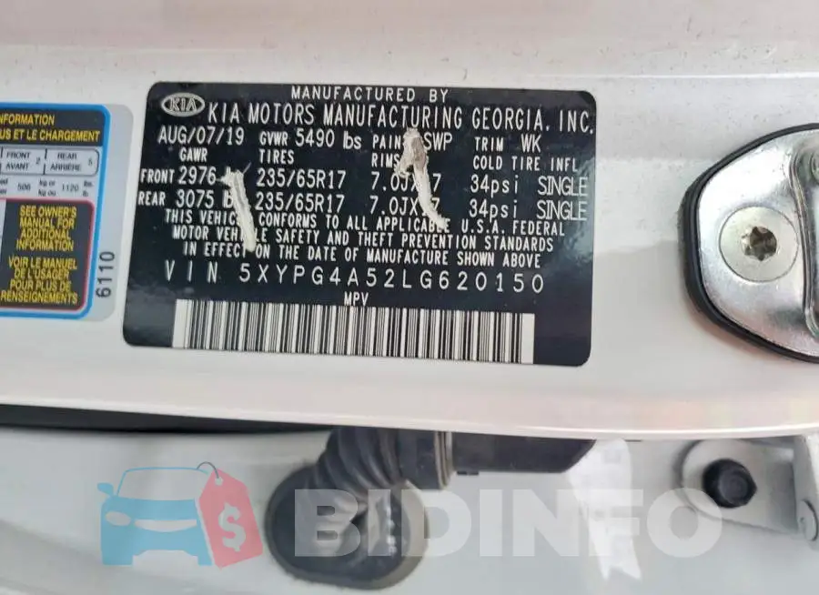 5XYPG4A52LG620150 Photo# 13