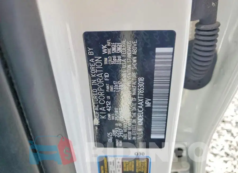 KNDEUCAAXT7853018 Photo# 13