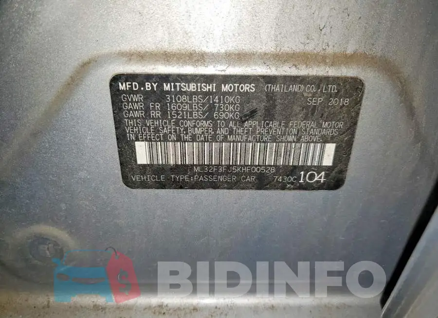 ML32F3FJ5KHF00528 Photo# 12