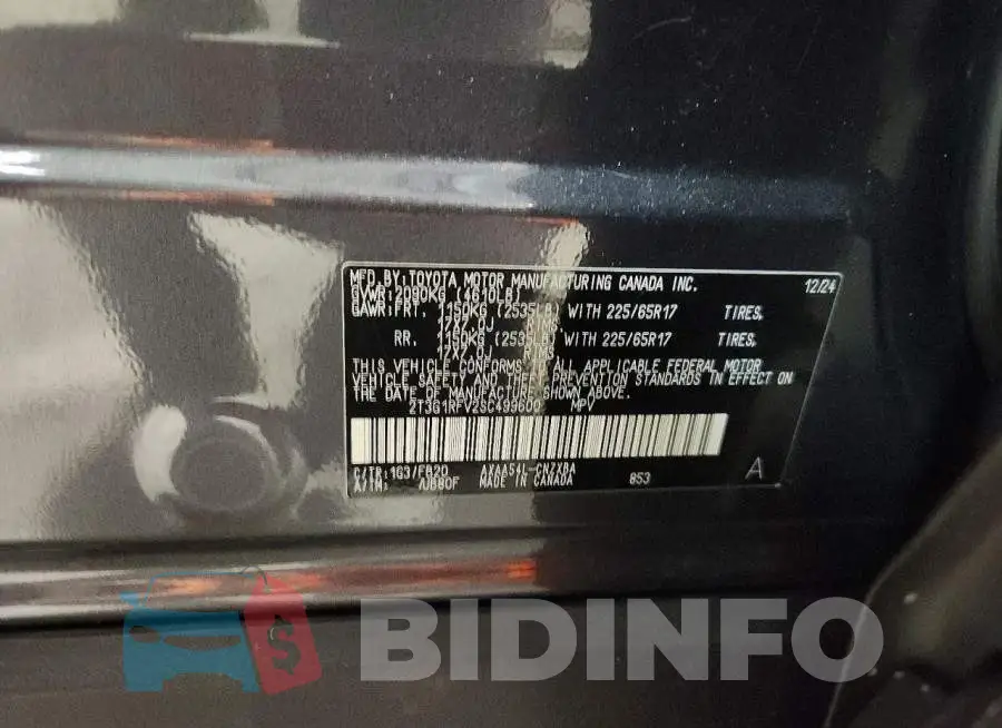 2T3G1RFV2SC499600 Photo# 14