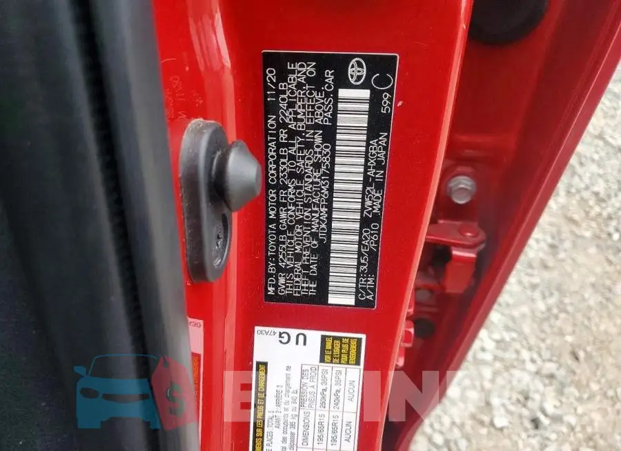 JTDKAMFP6M3175830 Photo# 12