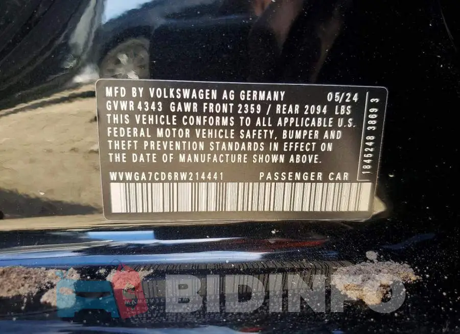 WVWGA7CD6RW214441 Photo# 12