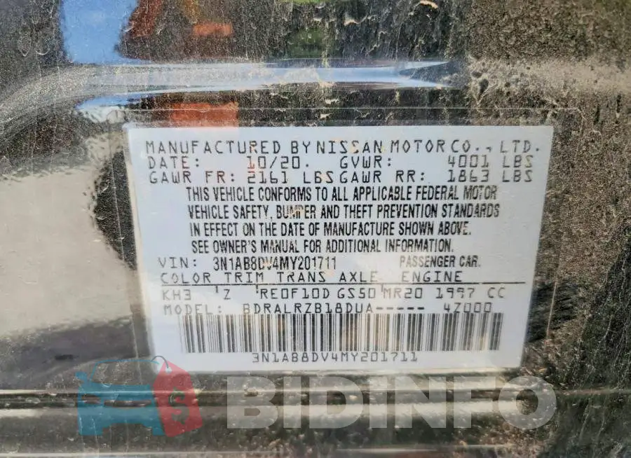 3N1AB8DV4MY201711 Photo# 12
