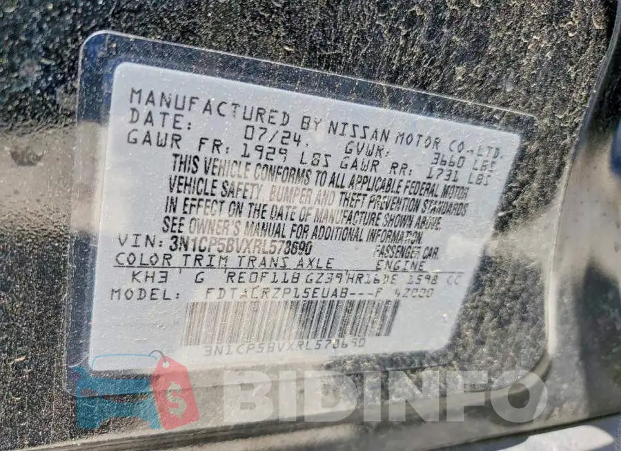 3N1CP5BVXRL578690 Photo# 13