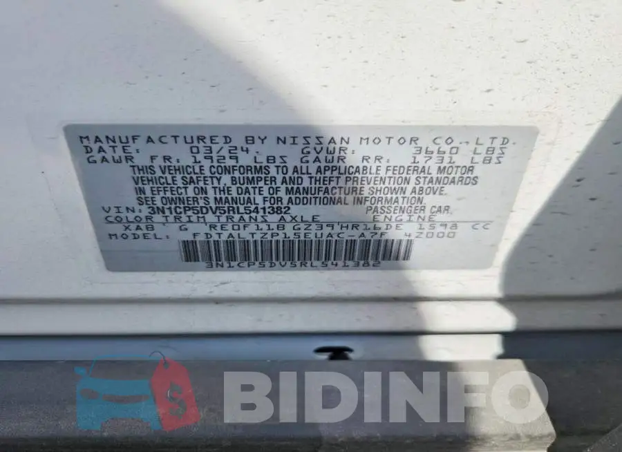 3N1CP5DV5RL541382 Photo# 12