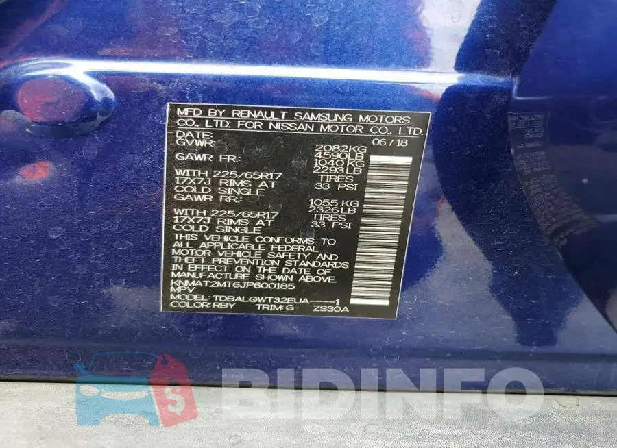 KNMAT2MT6JP600185 Photo# 12