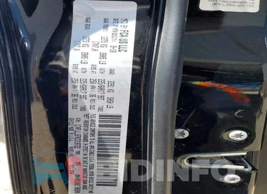 1C4PJLLB7KD318722 Photo# 13