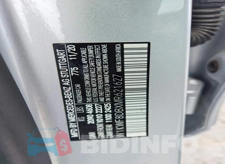 W1KWF8DBXMR621627 Photo# 12