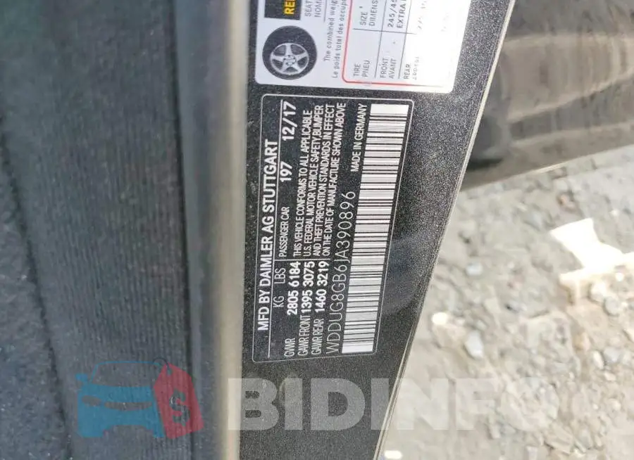 WDDUG8GB6JA390896 Photo# 12