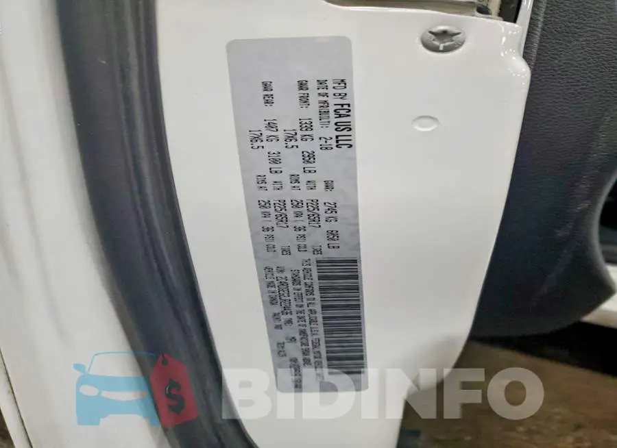 2C4RDGEG2JR224436 Photo# 14