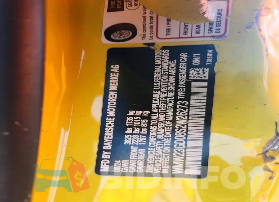 WMW23GD08S2W26273 Photo# 14