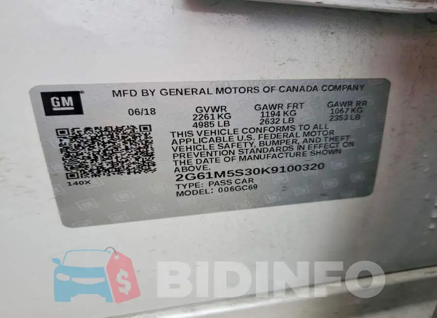 2G61M5S30K9100320 Photo# 13