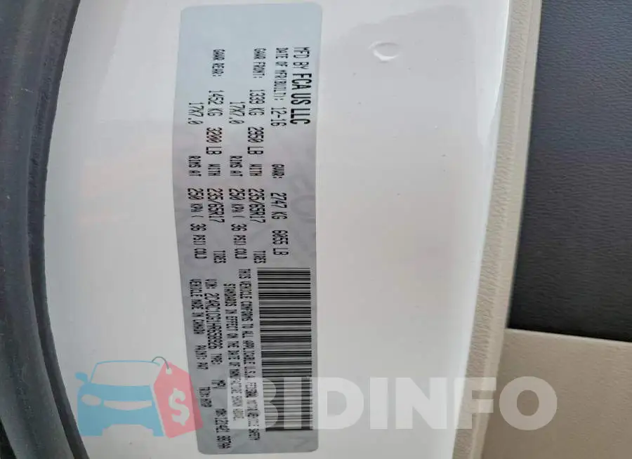 2C4RC1CG1HR658926 Photo# 13