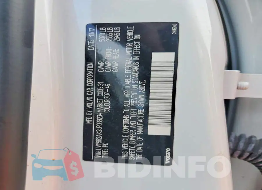 LVY982AK2JP039234 Photo# 12