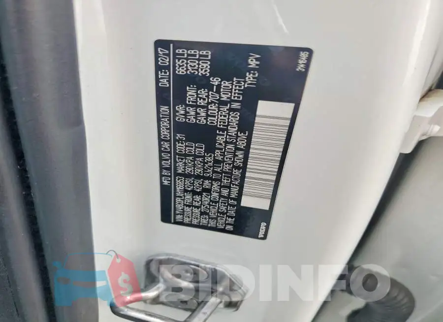 YV4BC0PLXH1166853 Photo# 13