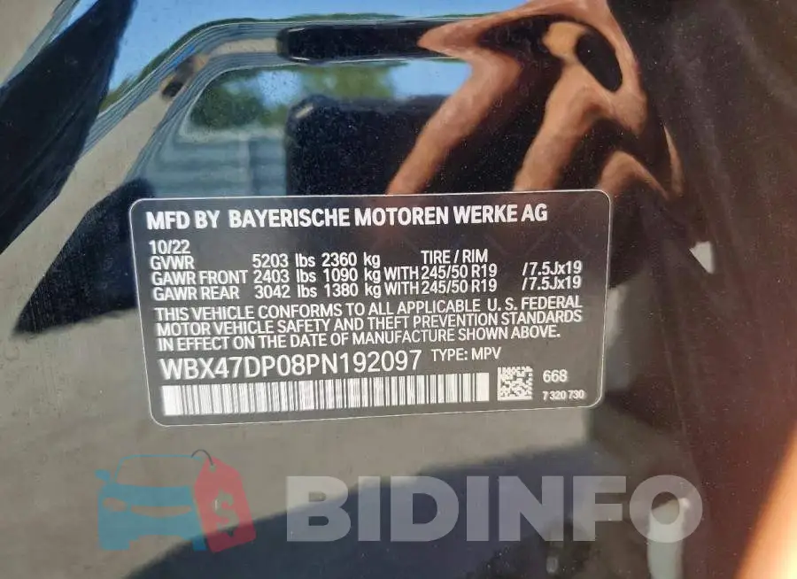 WBX47DP08PN192097 Photo# 13