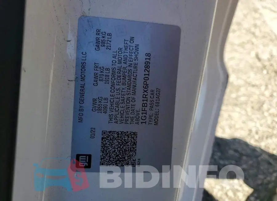 1G1FB1RX6P0128918 Photo# 13