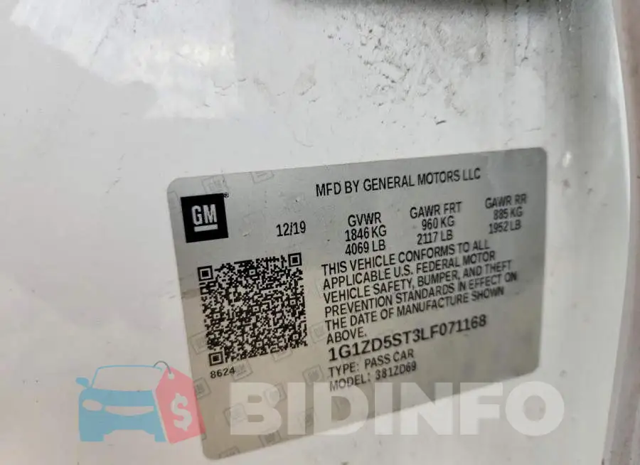 1G1ZD5ST3LF071168 Photo# 12