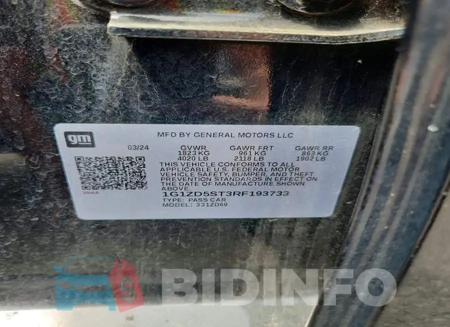 1G1ZD5ST3RF193733 Photo# 12