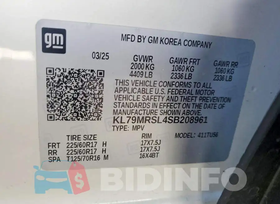 KL79MRSL4SB208961 Photo# 13