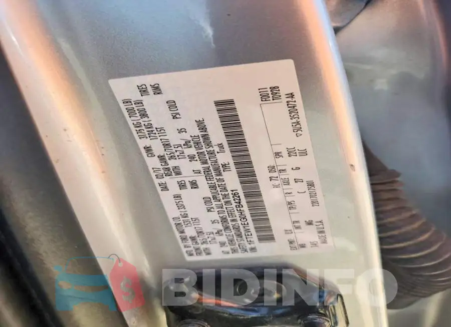1FTEW1EG0HFB42261 Photo# 12