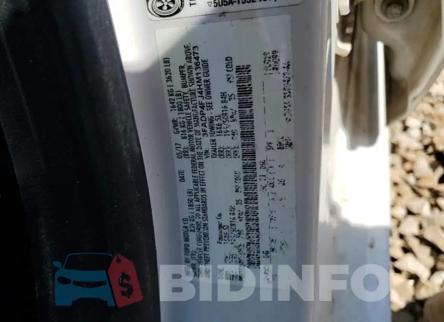 3FADP4FJ4HM136473 Photo# 12