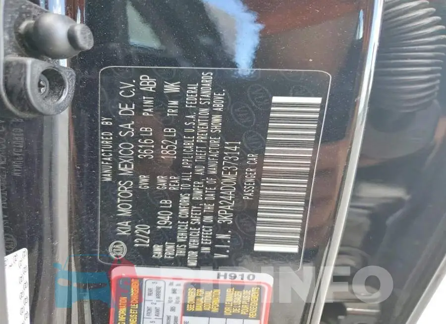 3KPA24AD0ME373141 Photo# 13