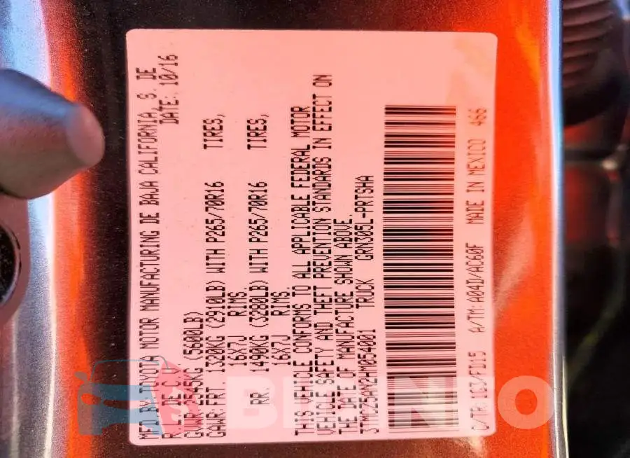 3TMCZ5AN2HM054001 Photo# 12