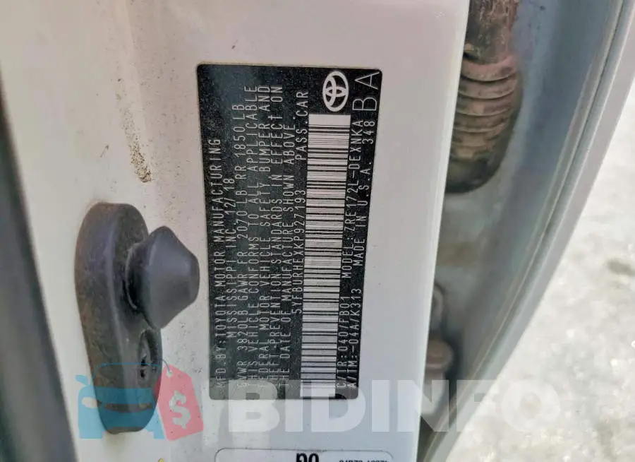 5YFBURHEXKP927193 Photo# 12