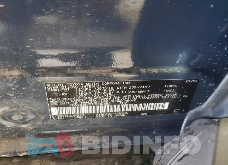 JTM6DRBV5TD000682 Photo# 13