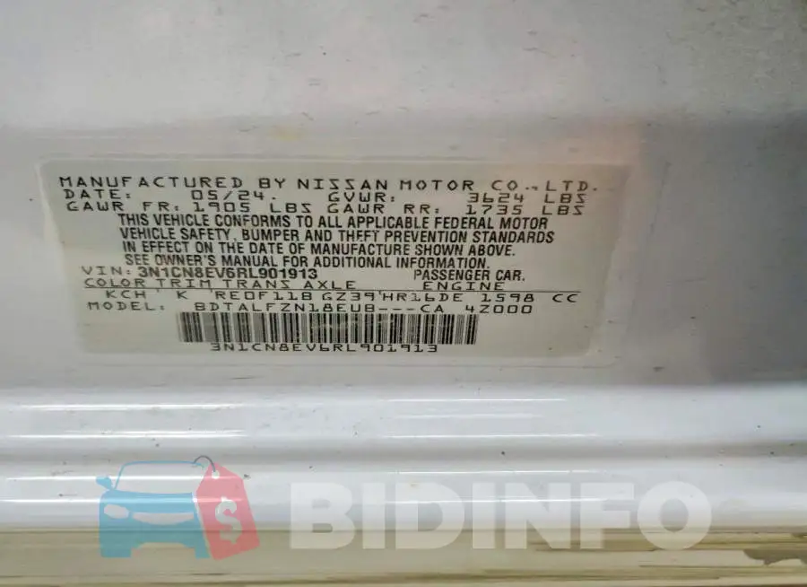 3N1CN8EV6RL901913 Photo# 12