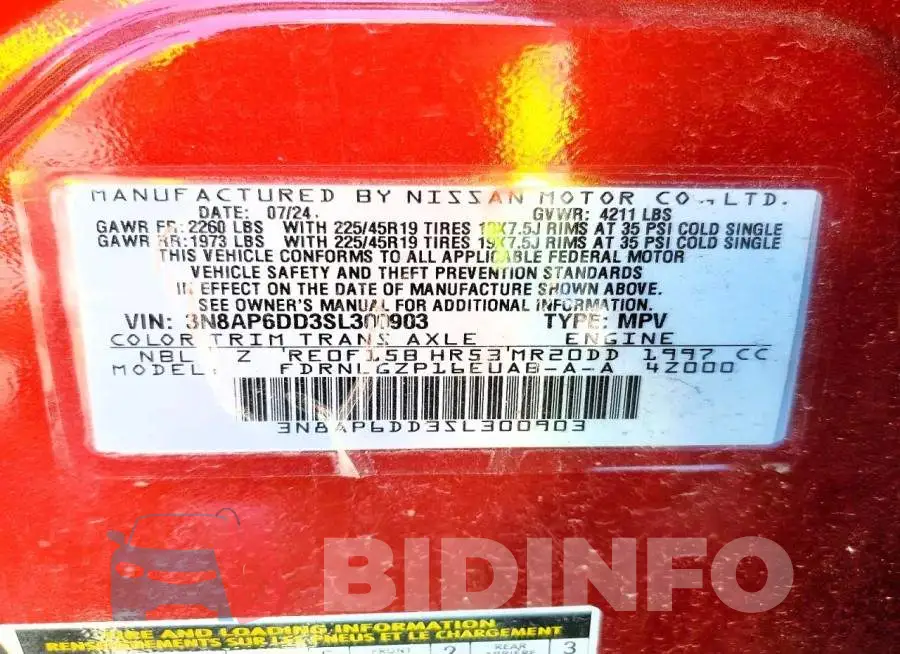 3N8AP6DD3SL300903 Photo# 13