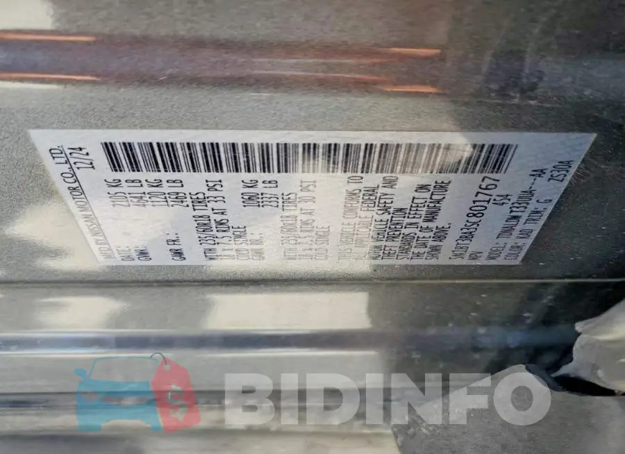 5N1BT3BA3SC801767 Photo# 13