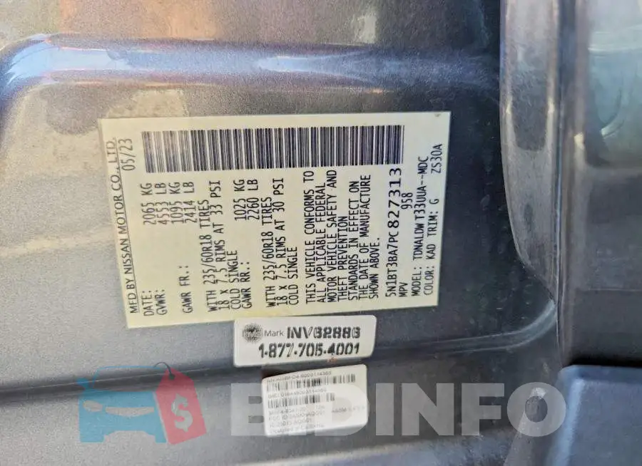 5N1BT3BA7PC827313 Photo# 14