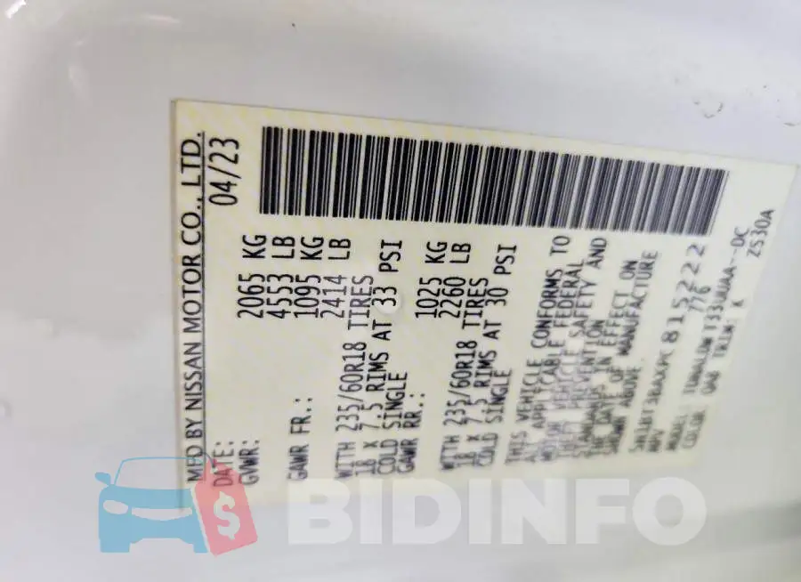 5N1BT3BAXPC815222 Photo# 14