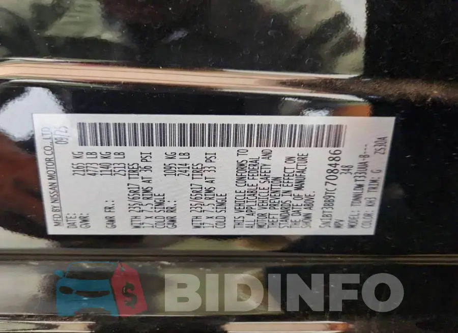 5N1BT3BB9TC708486 Photo# 12