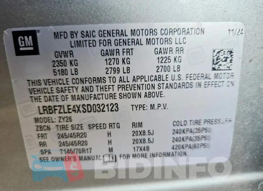 LRBFZLE4XSD032123 Photo# 12