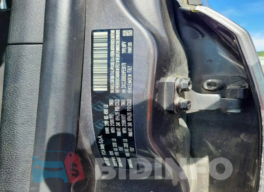 ZACCJBBB2HPE58178 Photo# 12