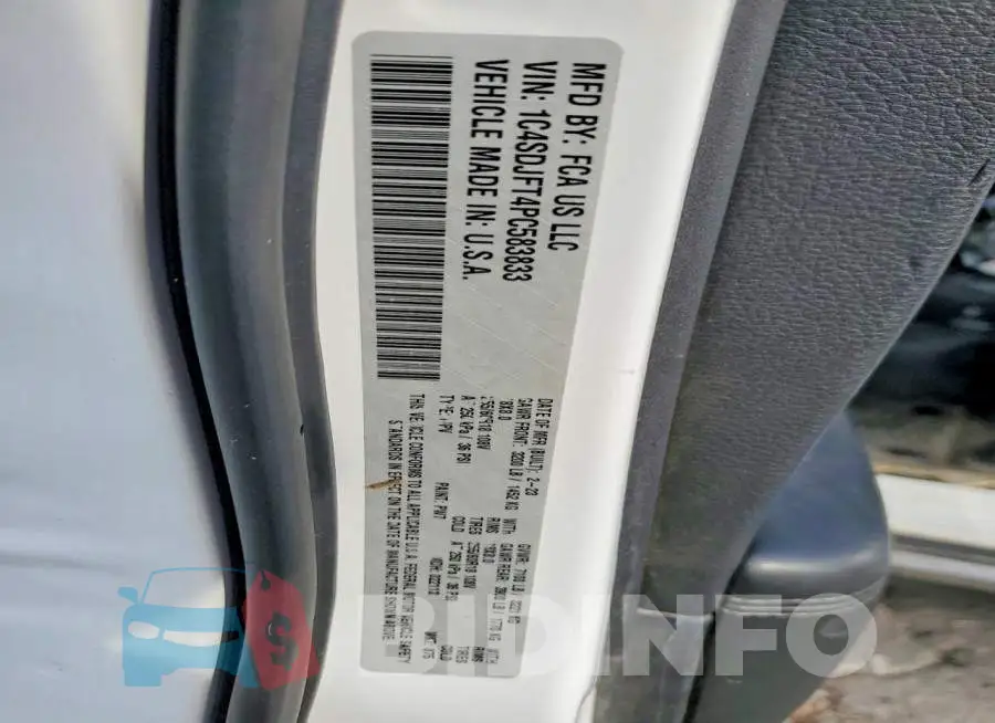 1C4SDJFT4PC583833 Photo# 13