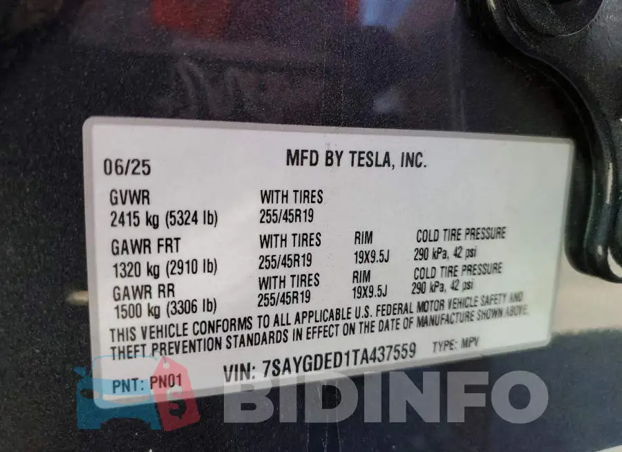 7SAYGDED1TA437559 Photo# 13
