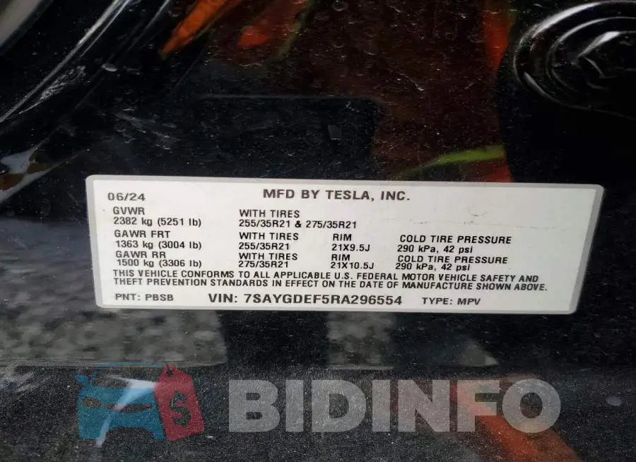 7SAYGDEF5RA296554 Photo# 14