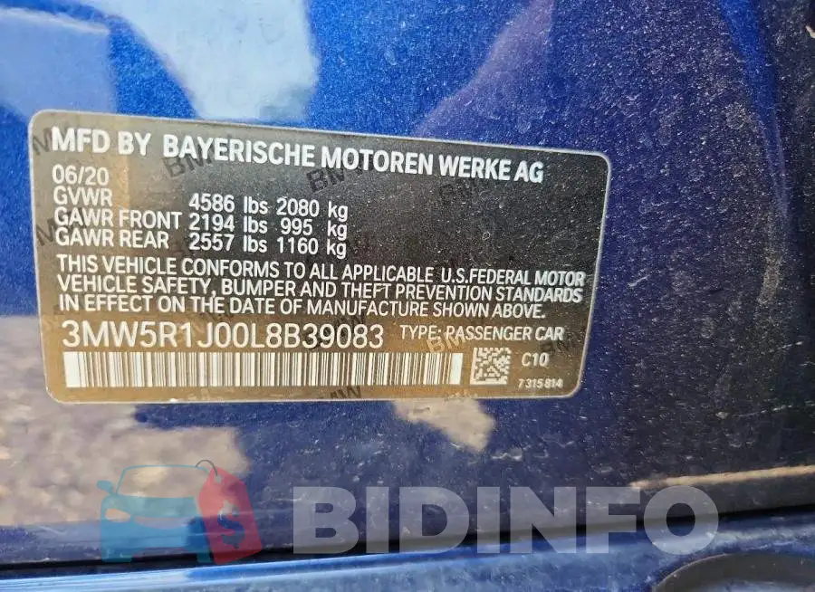 3MW5R1J00L8B39083 Photo# 12