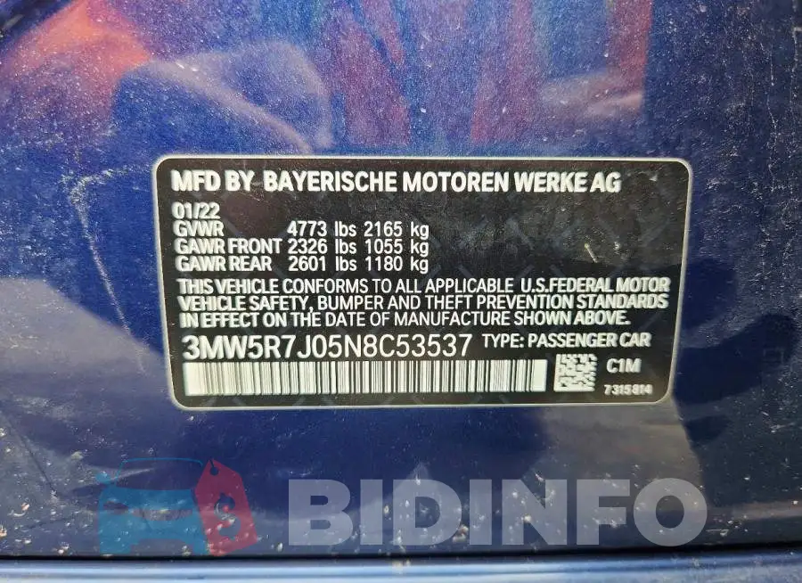 3MW5R7J05N8C53537 Photo# 12