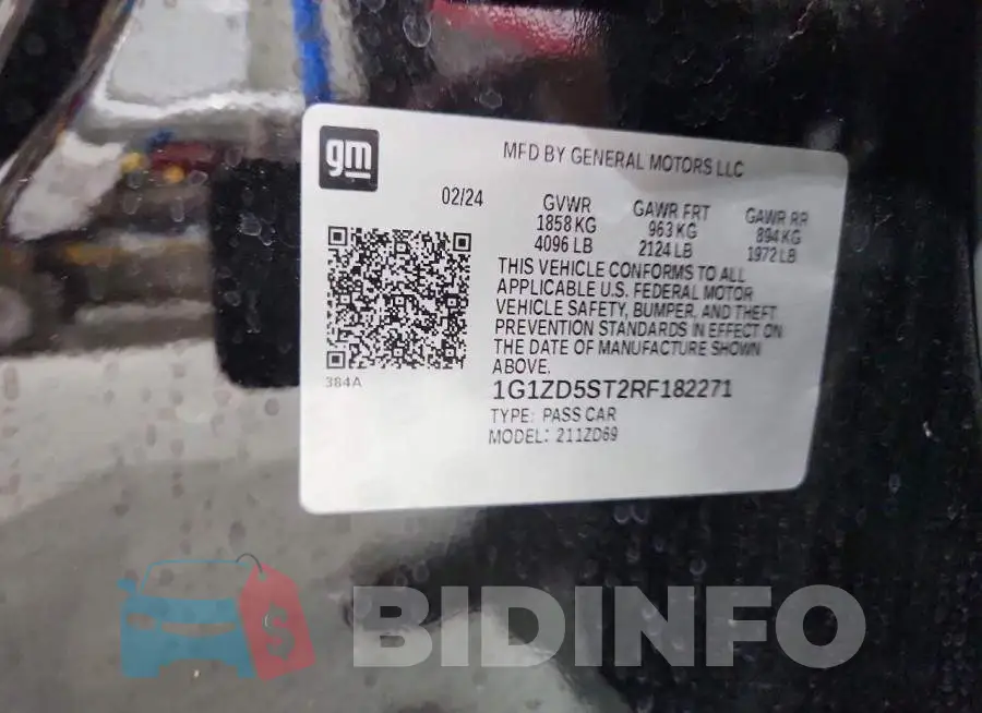 1G1ZD5ST2RF182271 Photo# 12