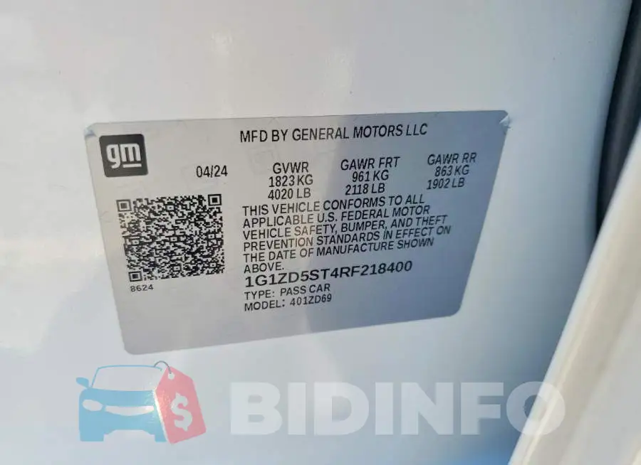 1G1ZD5ST4RF218400 Photo# 13