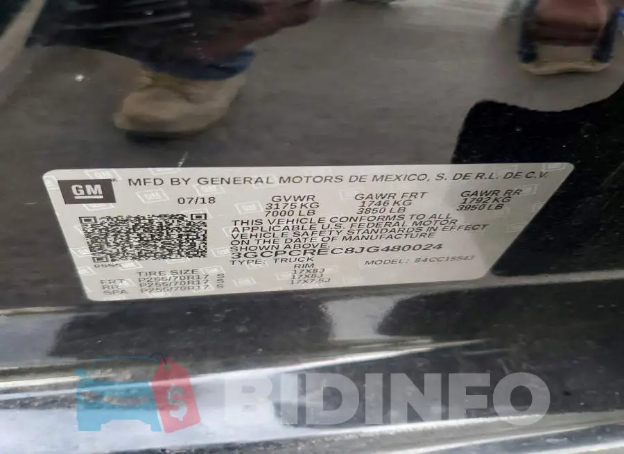 3GCPCREC8JG480024 Photo# 12